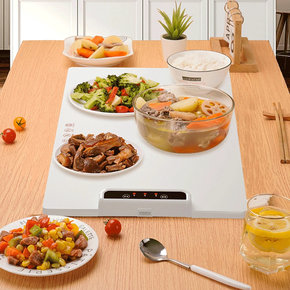 hometecqh  ™ Adjustable Electric Warming Tray Plate